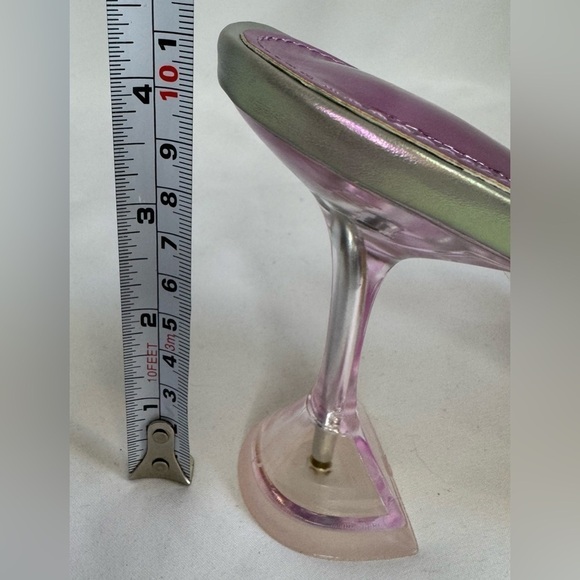 NEW Azalea Wang Women’s Sweet and Sour Chunky Sandals in Purple Size 10 - Picture 15 of 16